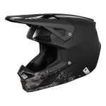 Casque cross shot speed battle black matt - xs