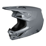Casque cross shot speed battle grey matt - xs