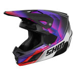 Casque cross shot speed olymp purple pearly - s