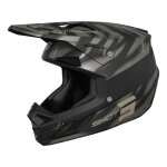 Casque cross shot speed tiger black matt - xl