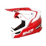 Casque cross shot tracer rouge - xl