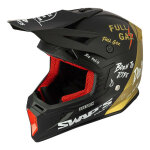 Casque cross swaps blur s818 noir / or (ece 22. 06) - xs