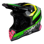Casque cross swaps s828 faster vert / noir / jaune micrométrique - m Casque cross swaps s828 faster vert / noir / jaune micrométrique - m