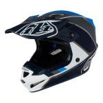 Casque cross troy lee designs se4 polyacrylite beta blanc / gris Casque cross troy lee designs se4 polyacrylite beta blanc / gris
