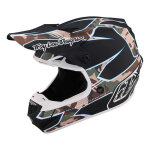 Casque cross troy lee designs se4 polyacrylite mips matrix camo / black