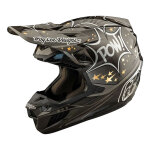 Casque cross troy lee designs se5 carbon mips cosmic explosion gray