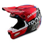 Casque cross troy lee designs se5 composite mips gasgas red / black - s