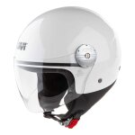Casque demi - jet givi 10. 7 evo solid blanc brillant - m