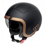 Casque demi jet premier rocker ln19bm noir / bronze - xs