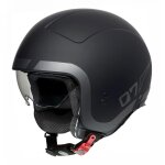 Casque demi jet premier rocker ln9bm noir / argent - xs