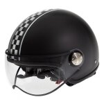 Casque demi jet tnt puck caf� racer union jack - s
