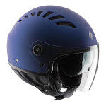Casque demi - jet tucano urbano el top bleu infinito mat (ece 22. 05) -