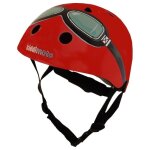 Casque enfant kiddimoto goggle rouge - m (53 - 58 cm)