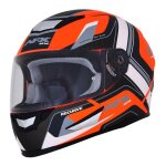 Casque int�gral afx fx99 orange mat / blanc - s