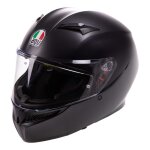 Casque intgral agv k3 mplk noir mat - xs