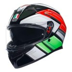 Casque intgral agv k3 mplk wing noir / italie - xs