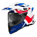 Casque int�gral airoh commander 2 reveal blue / red gloss - s