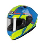 Casque int�gral airoh valor marshall bleu brillant - xs
