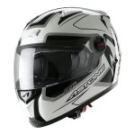 Casque int�gral astone gt graphic exclusive scorpio blanc / noir - xs