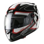 Casque int�gral astone gt graphic exclusive scorpio noir / rouge - xs