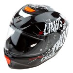 Casque int�gral enfant scorpion exo - jnr boum noir / blanc - m