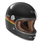Casque int�gral exklusiv duke 2 flat noir / rouge / orange - s