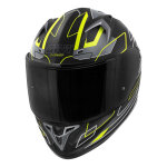 Casque int�gral givi 50. 9 assault black matt / grey / neon yellow - l