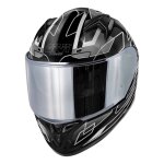 Casque int�gral givi 50. 9 assault black / titanium / silver - m