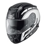 Casque int�gral held brave ii blanc / noir - xxxl