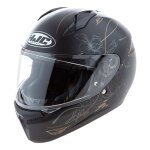Casque intgral hjc c10 epik noir / argent / or - m