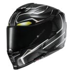 Casque int�gral hjc rpha 70 black panther marvel mc5sf - xs
