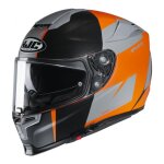Casque int�gral hjc rpha 70 terika noir / orange / gris - xs