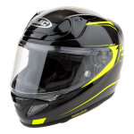 Casque int�gral hjc rpha12 carbon keres mc3h noir / jaune brillant - xs