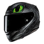 Casque int�gral hjc rpha12 toothless ii universal mc4sf noir / vert / ora