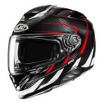 Casque int�gral hjc rpha71 carbon cano mc1 noir / rouge / blanc brillant