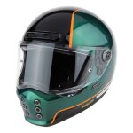 Casque intgral hjc v10 hodu mc47 noir / vert / orange - xs