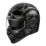 Casque int�gral icon airform sacro - sainte noir - xs