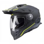 Casque int�gral kenny explorer mat noir / jaune - l