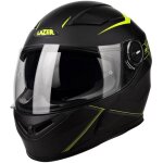 Casque int�gral lazer bayamo techline noir / jaune fluo - s