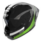Casque int�gral nolan n60 - 6 sport contrasto 358 noir / vert fluo brilla