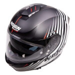 Casque int�gral nolan n80 - 8 kosmos n - com noir mat / blanc - s