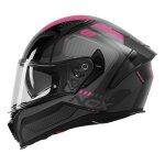 Casque int�gral nox n402 mentor noir / rose - xs