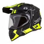 Casque int�gral o neal sierra ii comb noir / jaune fluo - xs