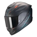 Casque intégral scorpion exo 1400 evo 2 air luma noir mat / vert - xs Casque intégral scorpion exo 1400 evo 2 air luma noir mat / vert - xs