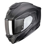 Casque int�gral scorpion exo - 1500 carbon air mundi noir mat / argent - l