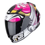 Casque int�gral scorpion exo - 491 pirate rose - xs