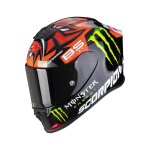 Casque intgral scorpion exo - r1 air fabio monster replica rouge - s