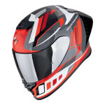 Casque int�gral scorpion exo - r1 evo air vital grey / white / red - xs