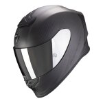 Casque int�gral scorpion exo - r1 evo carbon air solid noir mat - xs