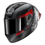 Casque int�gral shark aeron - gp fim racing #2 moto gp carbon / anthracit